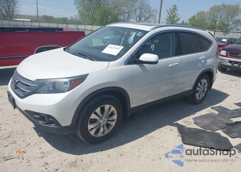 2012 Honda Cr-V Ex-L from USA, damaged, VIN 5J6RM4H74CL043659